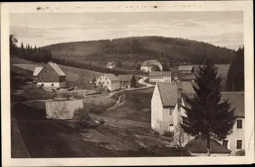 Ak Mortelgrund Sayda im Erzgebirge, Jugendherberge, Teilansicht