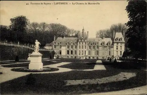 Ak Lantheuil Calvados, Le Chateau de Manneville