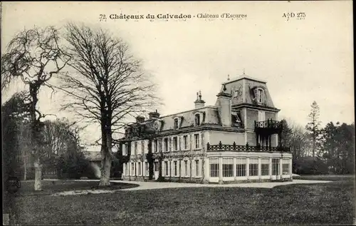 Ak Commes Calvados, Chateau d'Escures