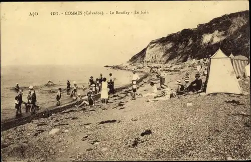 Ak Commes Calvados, Le Bouffay, Le bain