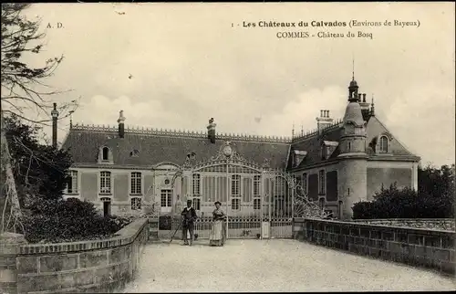 Ak Commes Calvados, Chateau du Bosq