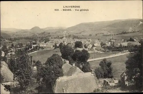 Ak Besse Puy de Dôme, Vue generale