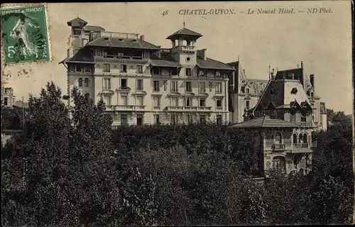 Ak Châtel Guyon Puy de Dôme, Le Nouvel Hotel