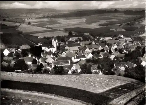 Ak Kirchdorf am Inn Niederbayern, Fliegeraufnahme