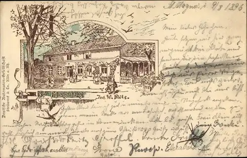 Litho St Magnus Burglesum Hansestadt Bremen, Gasthaus