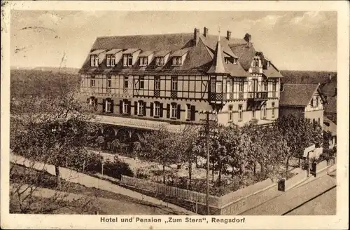 Ak Rengsdorf im Westerwald, Hotel und Pension zum Stern