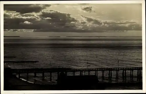 Ak Ostseebad Koserow auf Usedom, Blick auf Insel Rügen und Ruden