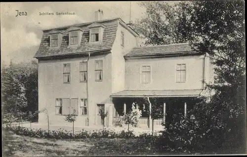 Ak Jena in Thüringen, Schillers Gartenhaus