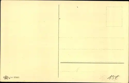 Künstler Litho Kallista, Wittenberg, Luthers Wohnstube, Ref. Jubiläum 1917