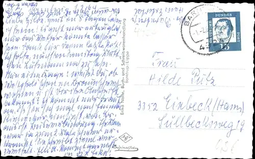 Ak Barntrup in Lippe, Gesamtansicht