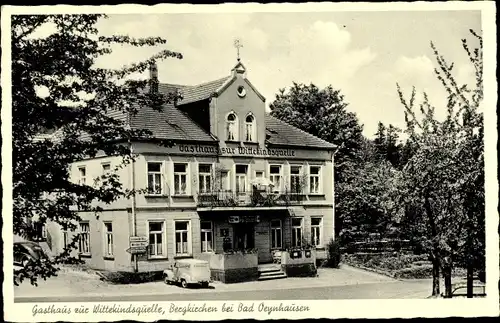 Ak Bergkirchen Bad Oeynhausen in Westfalen, Gasthof zur Wittekindsquelle
