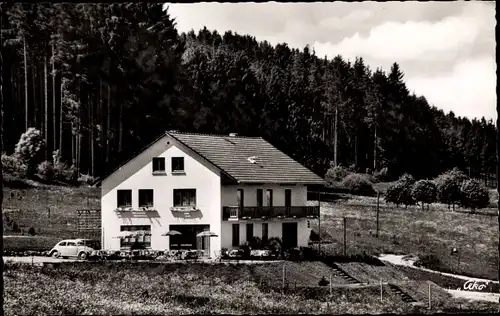 Ak Bad Grönenbach im Allgäu, Pension Schloßcafé