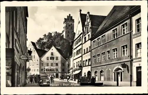 Ak Füssen im Ostallgäu, Reichenstraße, Apotheke