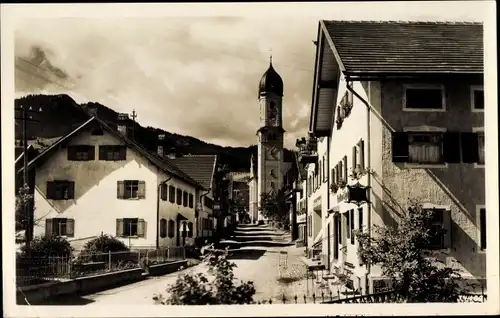Ak Nesselwang im Allgäu, Bahnhofstraße