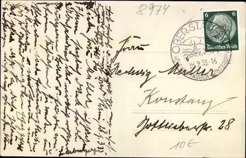 Ak Oberstaufen im Allgäu, Gasthof