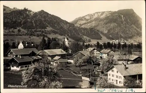 Ak Rauhenzell Immenstadt im Allgäu Schwaben, Panorama