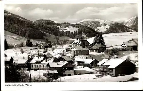 Ak Gunzesried Blaichach im Allgäu, Gesamtansicht