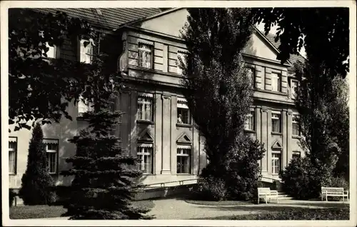 Foto Polczyn Zdrój Bad Polzin Pommern, Kaiserbad-Sanatorium, Rudolfsbau