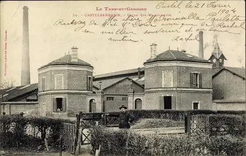 Ak Castelsarrasin Tarn et Garonne, Usine Sainte Marguerite