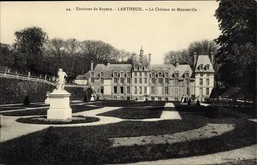 Ak Lantheuil Calvados, Le Chateau de Manneville