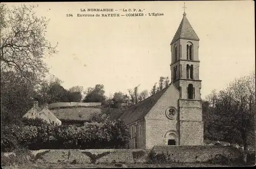 Ak Commes Calvados, L'Eglise