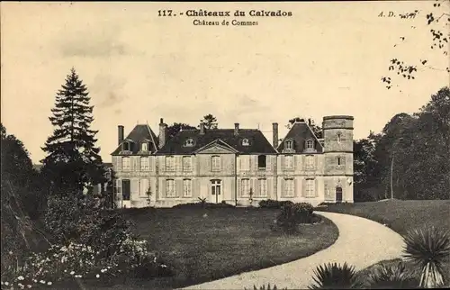 Ak Commes Calvados, Le Chateau