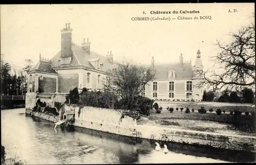Ak Commes Calvados, Chateau du Bosq