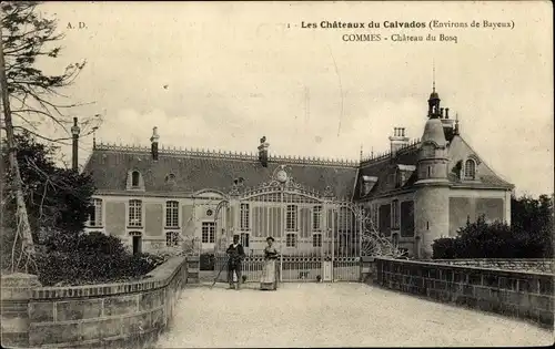 Ak Commes Calvados, Chateau du Bosq