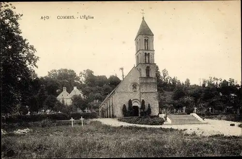 Ak Commes Calvados, L'Eglise