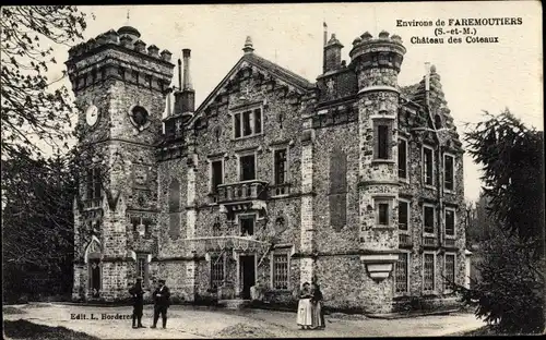 Ak Faremoutiers Seine et Marne, Chateau des Coteaux