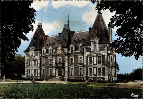Ak Montry Seine et Marne, Chateau