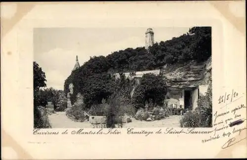 Ak Mantes Limay Yvelines, Ermitage de Saint Sauveur