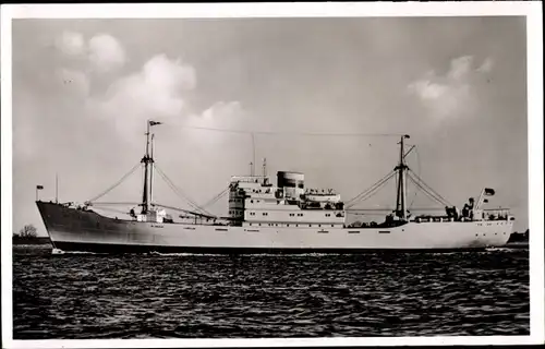 Ak Dampfer MS Ceuta, Oldenburg-Portugiesische Dampfschiffs-Rhederei OPDR