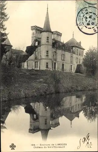 Ak Limoges Haute Vienne, Chateau du Val d'Enreauld