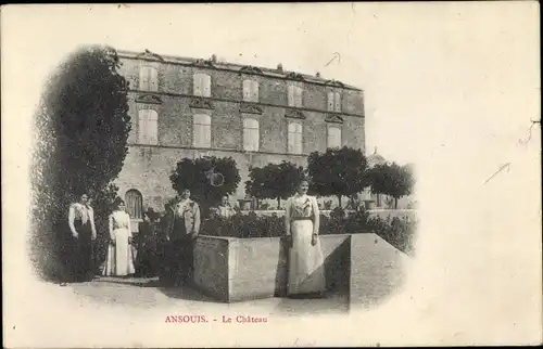 Ak Ansouis Vaucluse, Le Chateau