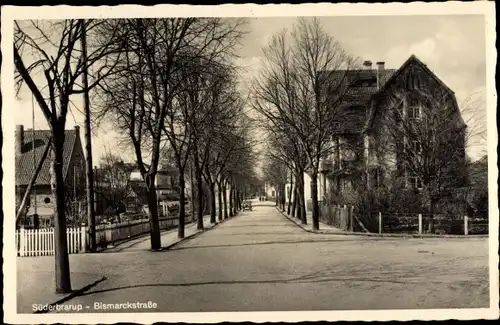 Ak Süderbrarup in Schleswig Holstein, Bismarckstraße