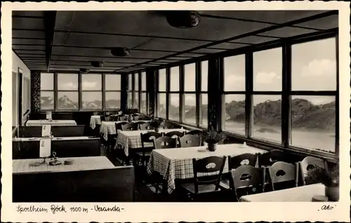 Ak Nesselwang im Allgäu, Sportheim Röck