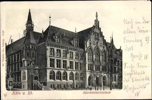 Ak Köln am Rhein, Handelshochschule