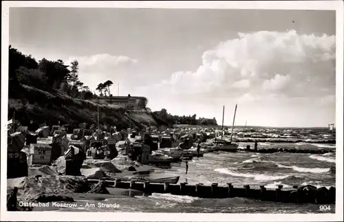 Ak Ostseebad Koserow Usedom, Strandpartie
