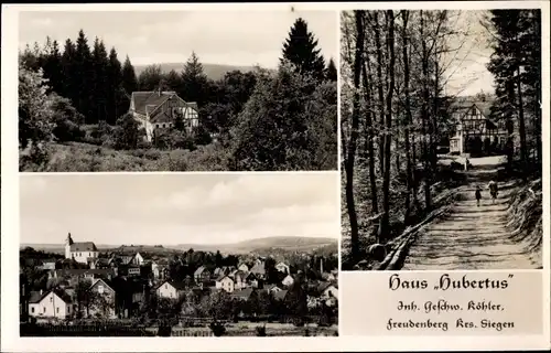 Ak Freudenberg im Siegerland, Haus Hubertus, Panorama