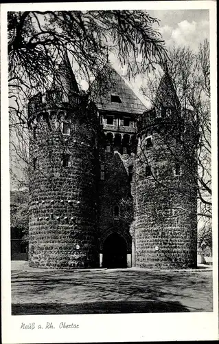 Ak Neuss am Rhein, Obertor