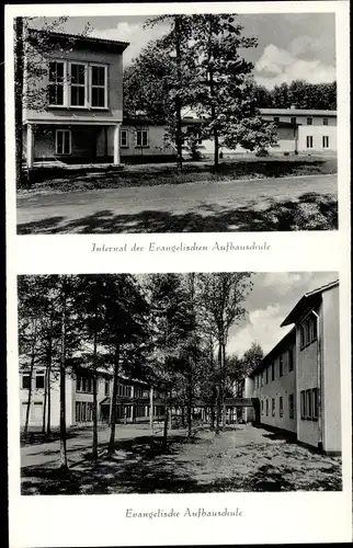 Ak Mittwald Espelkamp in Westfalen, Evangelische Aufbauschule, Internat