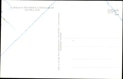 Ak Ottenhöfen im Schwarzwald, Ortsansicht