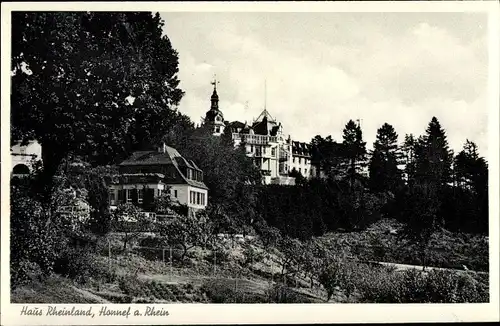 Ak Bad Honnef am Rhein, Haus Rheinland