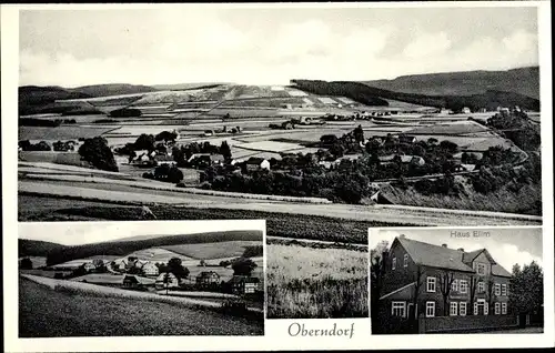 Ak Oberndorf Bad Laasphe in Westfalen, Haus Elim, Fernsicht