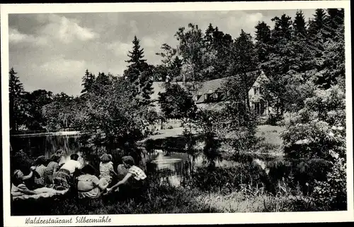 Ak Leopoldstal Horn Bad Meinberg am Teutoburger Wald, Waldrestaurant Silbermühle