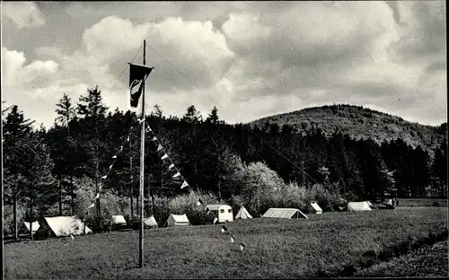 Ak Göttingerode Bad Harzburg am Harz, Campingplatz