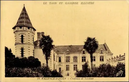 Ak Valence d'Agen Tarn et Garonne, Chateau de Lastour