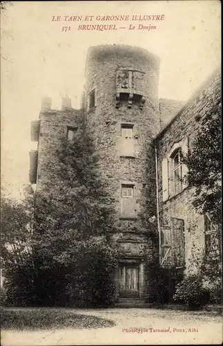 Ak Bruniquel Tarn et Garonne, Le Donjon