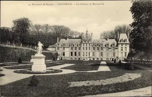 Ak Lantheuil Calvados, Le Chateau de Manneville